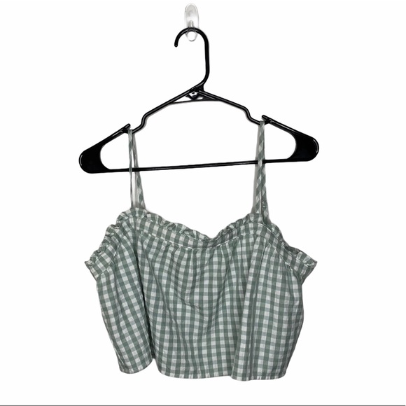 Ivy + main gingham crop top - Picture 1 of 6